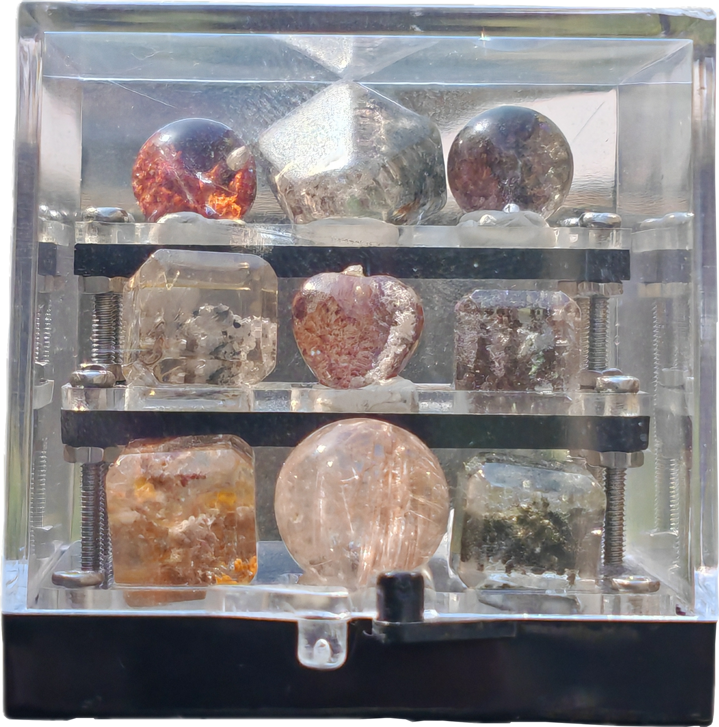 Mini display lodolietjes