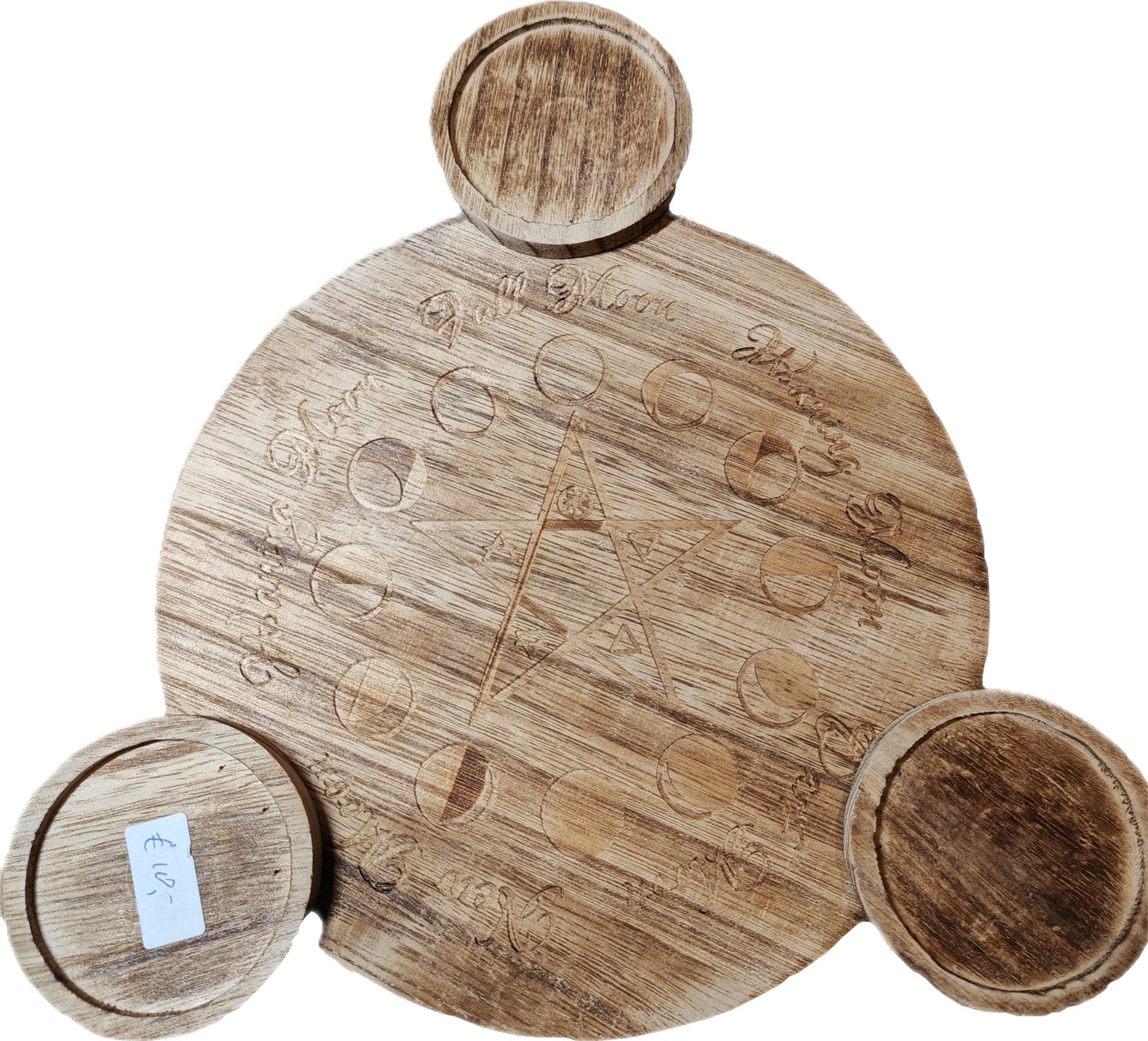 Houten onderbord