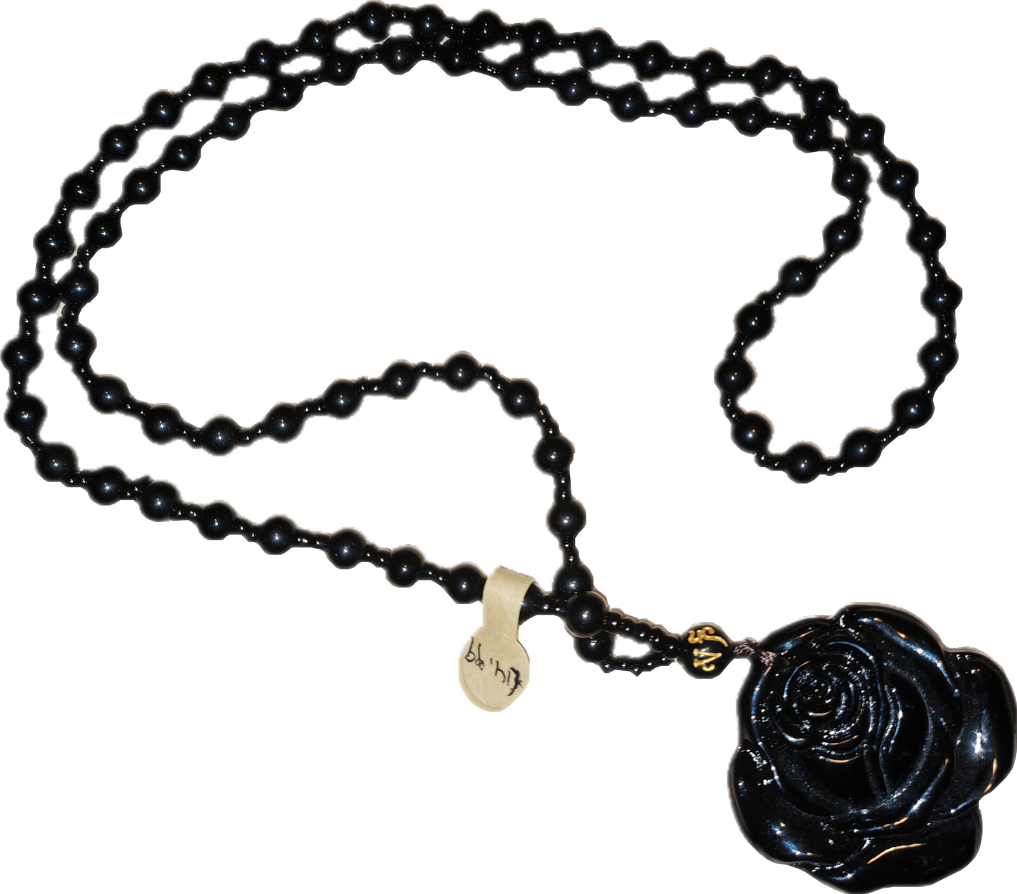 Obsidiaan ketting