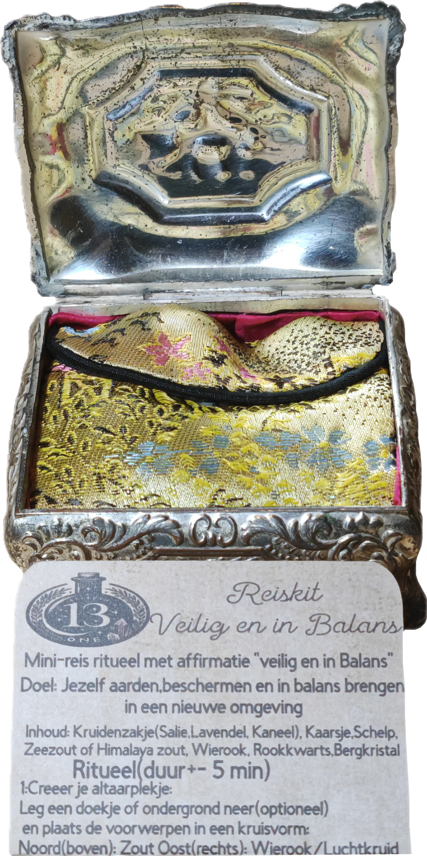 Reiskitje in prachtig vintage kistje