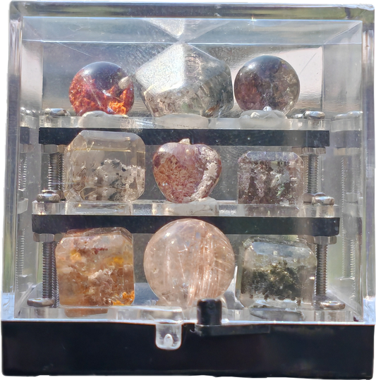 Mini display lodolietjes
