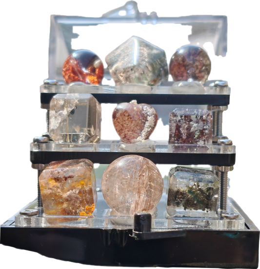 Mini display lodolietjes