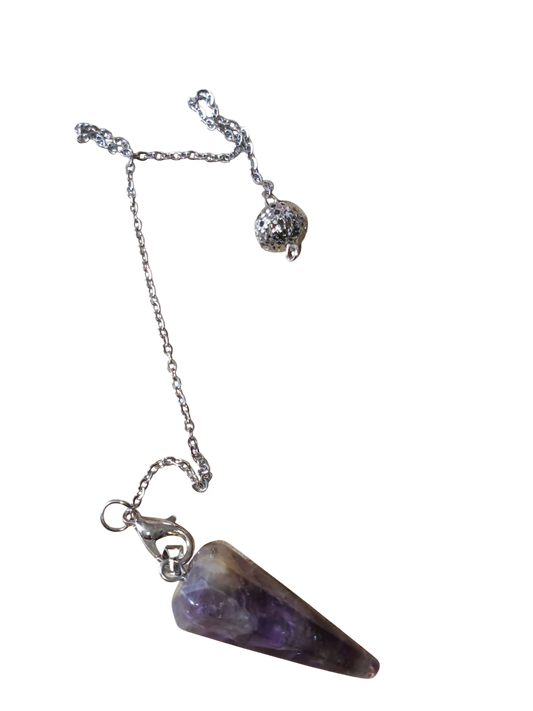 Div. edelstenen pendels (M)