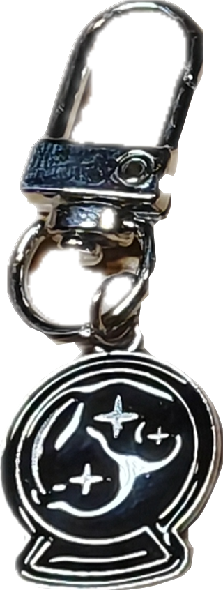 Witchy sleutelhanger metaal
