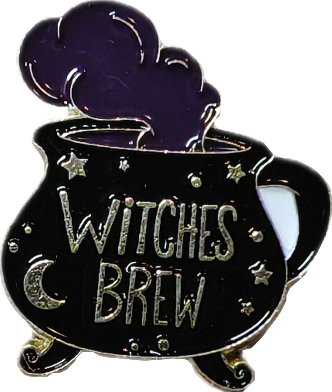 Witches brew pin