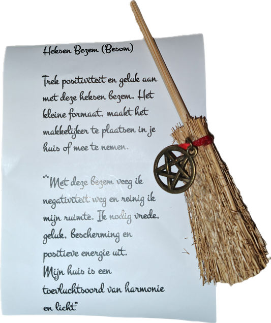 Mini handgemaakte besom