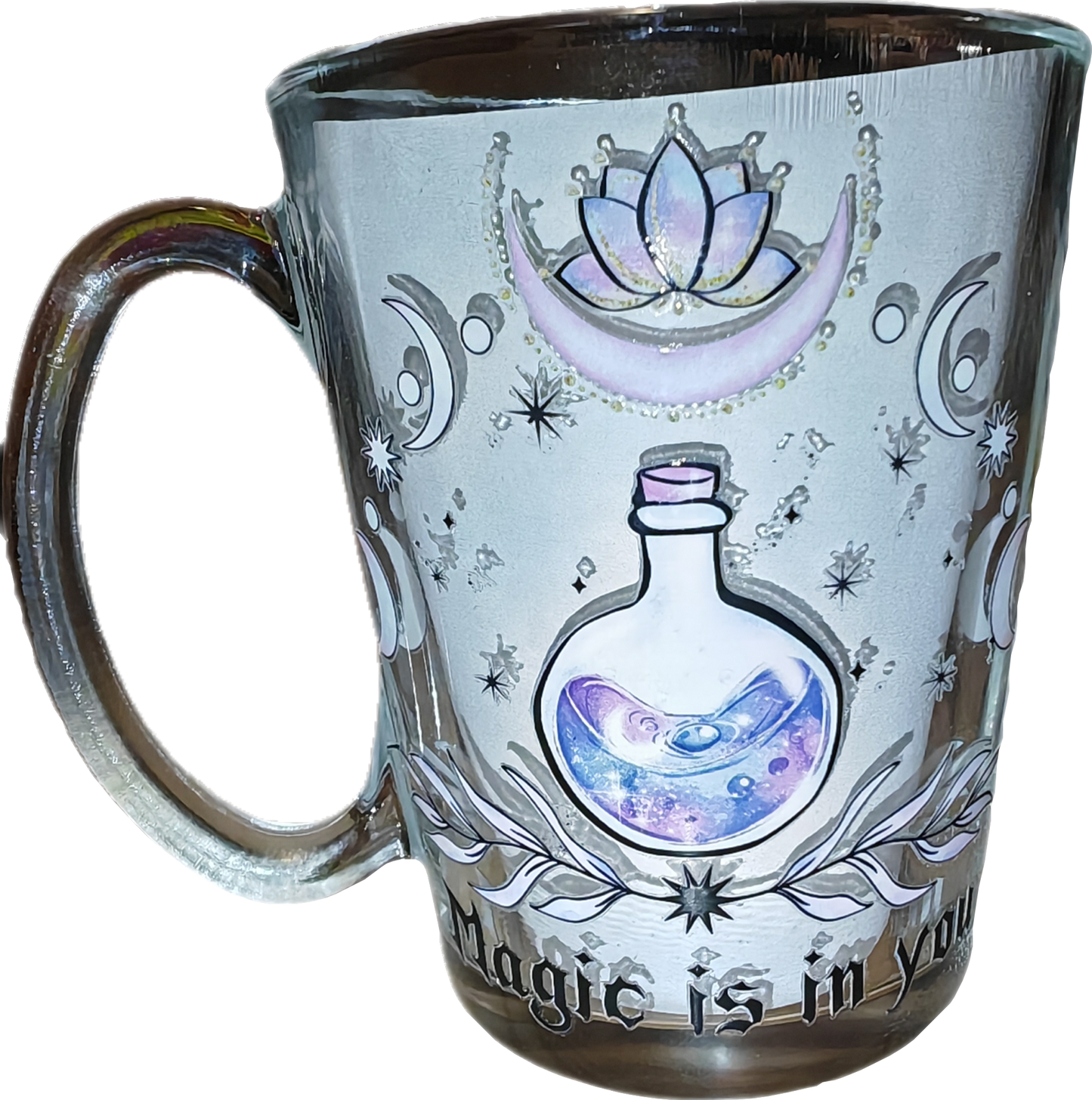 Theeglas met een vleugje magie
