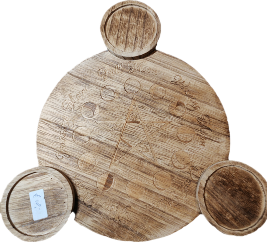 Houten onderbord