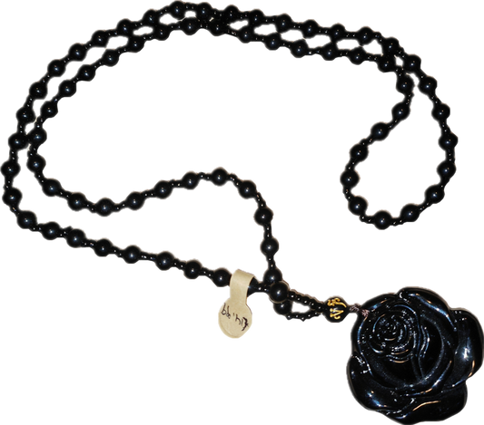 Obsidiaan ketting