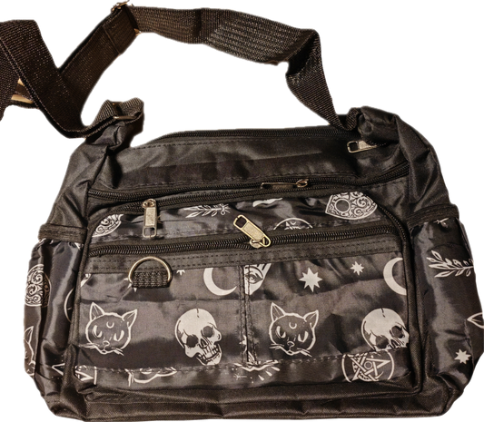 Schoudertas skullthema