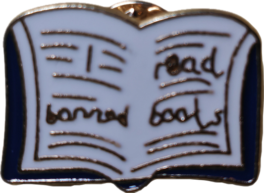 Speld "I read banned books"