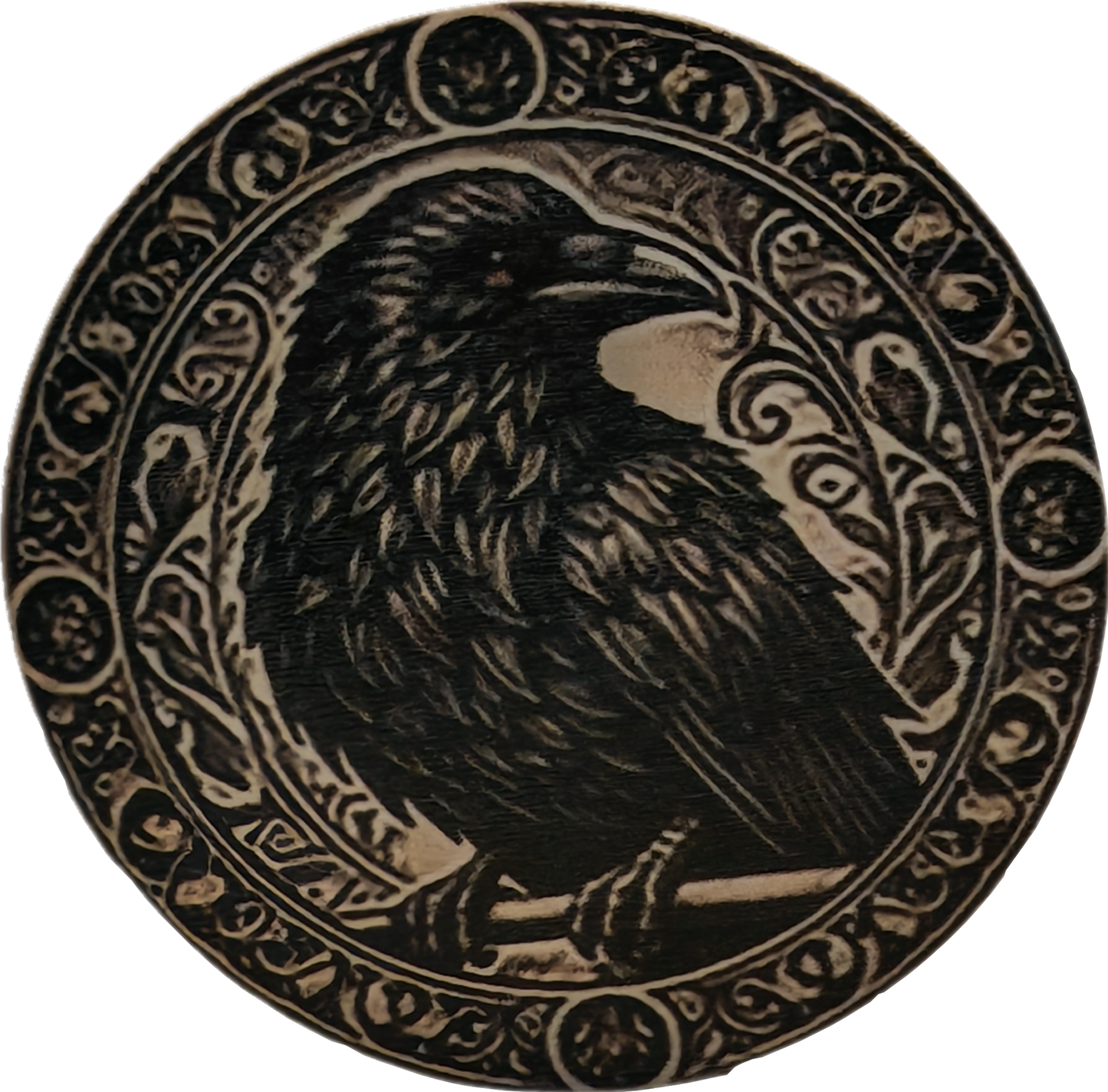 Houten bordjes 'Raven'