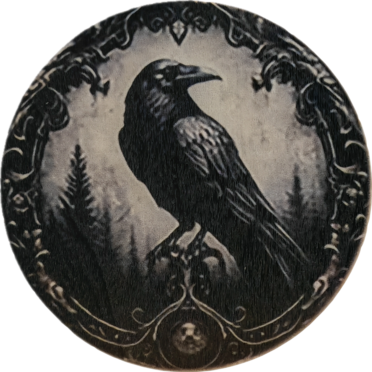Houten bordjes 'Raven'