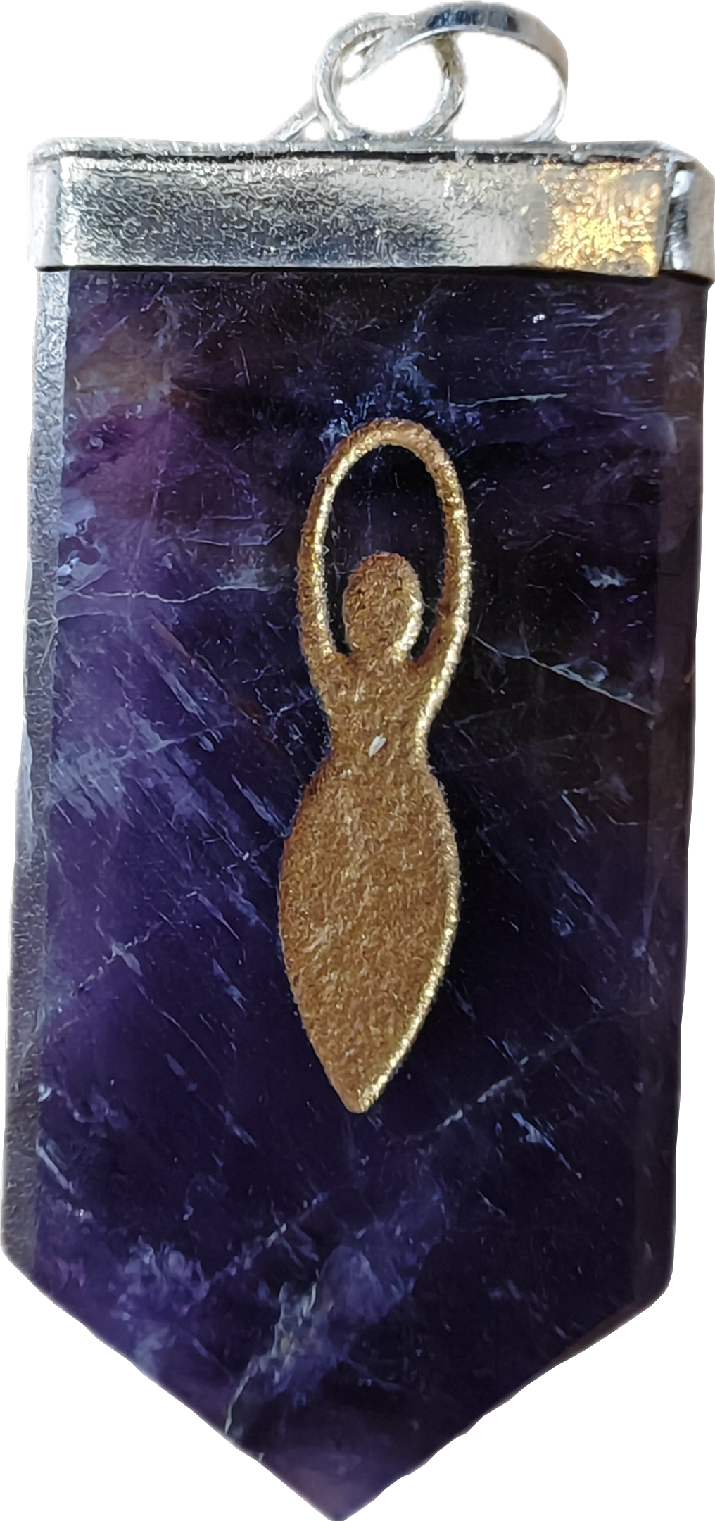 Amethist hanger 'godin'