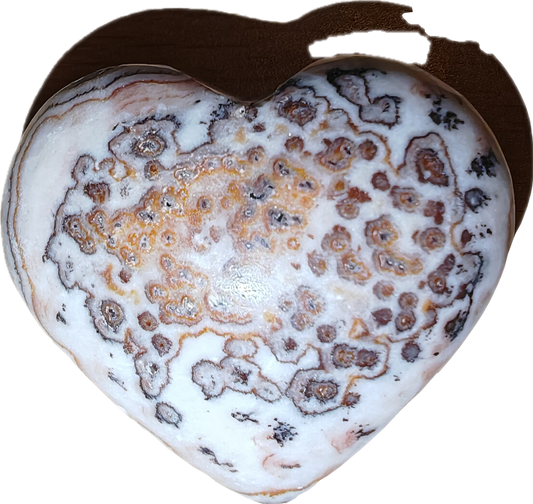 Jaspis dendriet hart (D)
