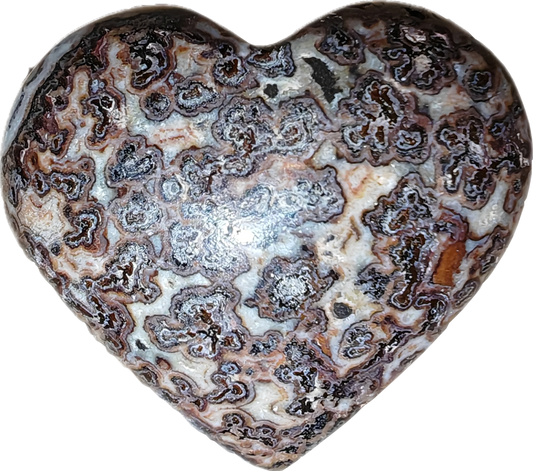 Jaspis dendriet hart (D)